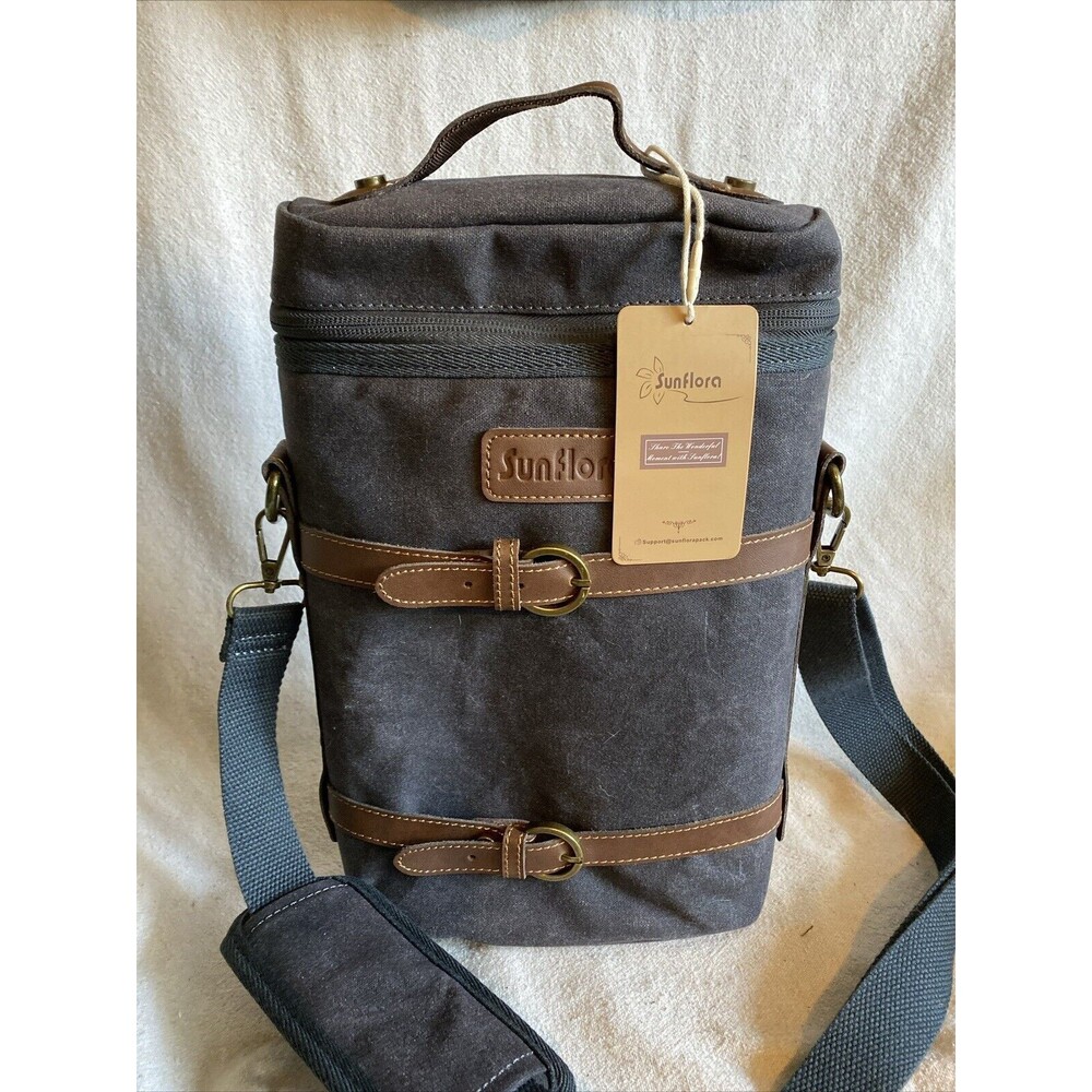 New Sunflora Insulated Wine carrier Picnic